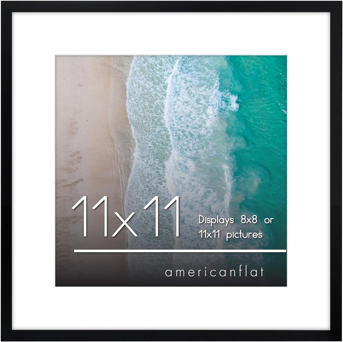 Gallery Picture Frame with Mat | Streamline Collection