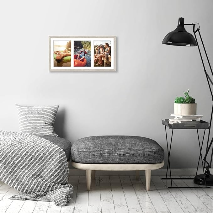 Collage Picture Frame for Three 5x7 Photos | Signature Collection