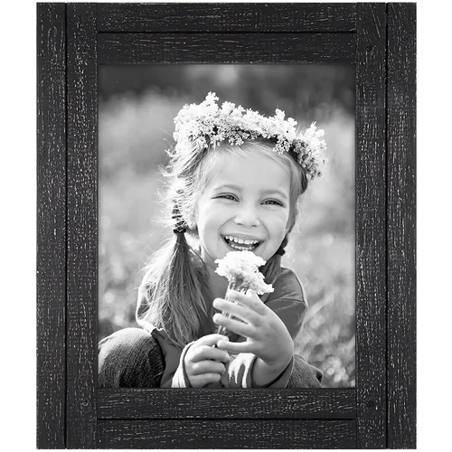 Rustic Picture Frame with Distressed Molding | Hampton Collection