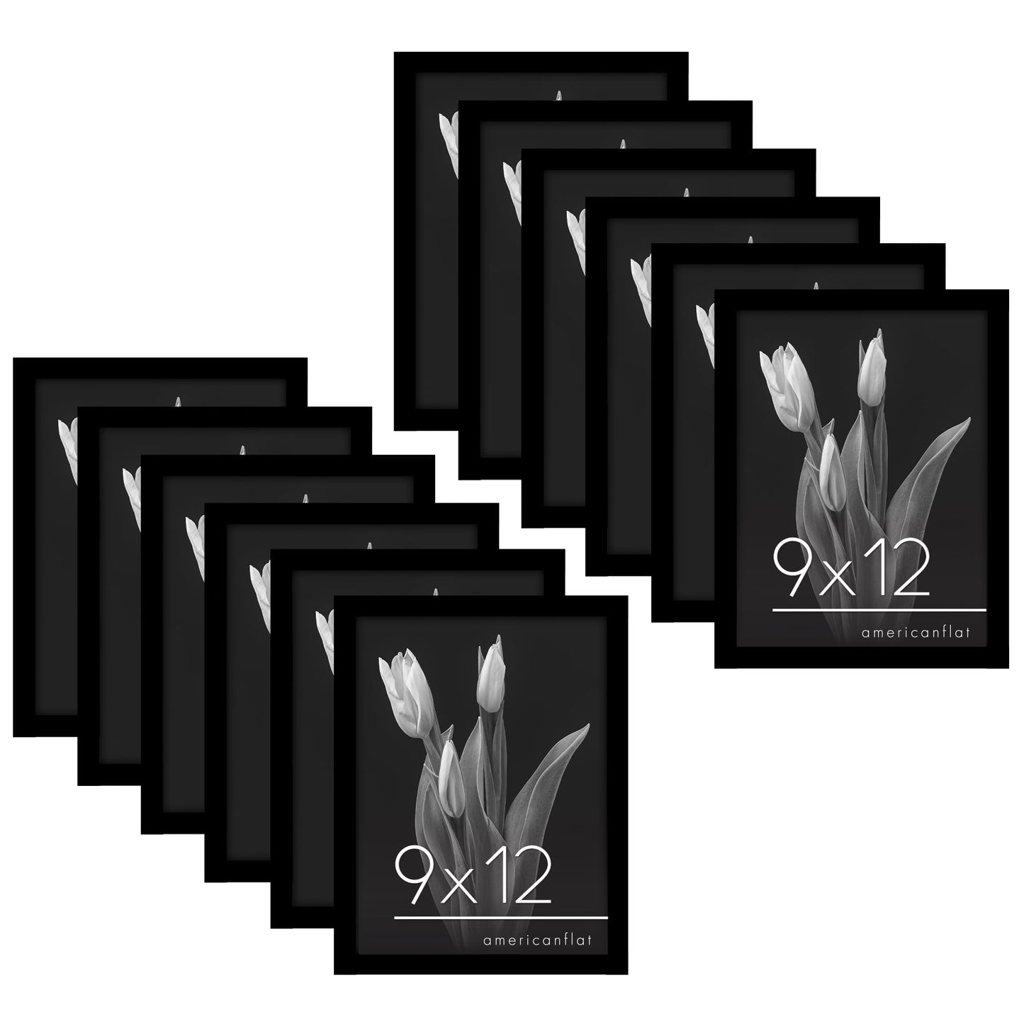 Gallery Wall Picture Frames Set of 12 - Americanflat
