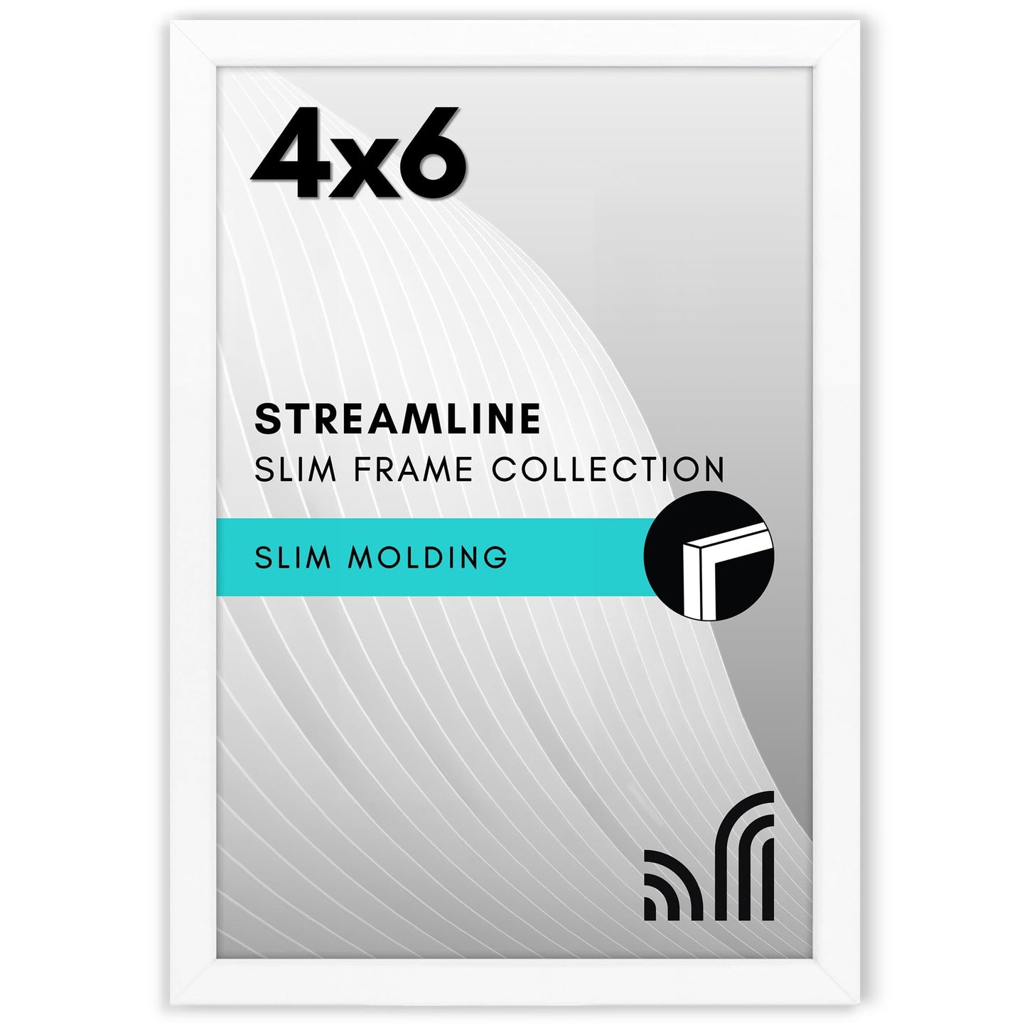 Thin Border Frame No Mat, Shatter-Resistant - Americanflat