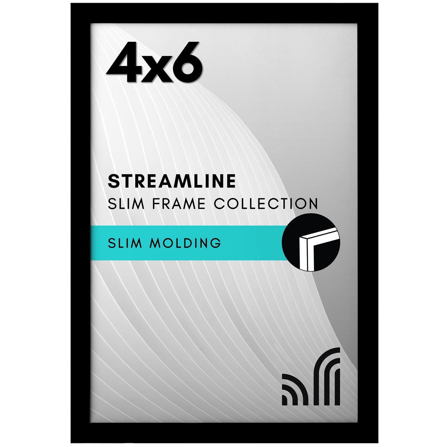 Thin Border Frame No Mat, Shatter-Resistant - Americanflat