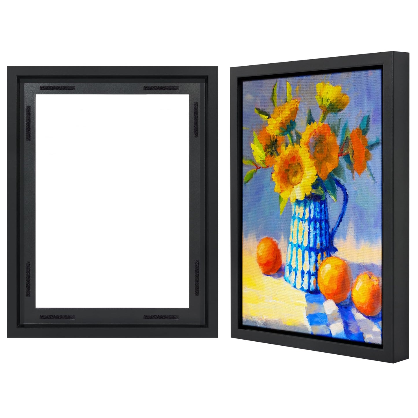 Canvas Floating Frame Without Mat - Americanflat