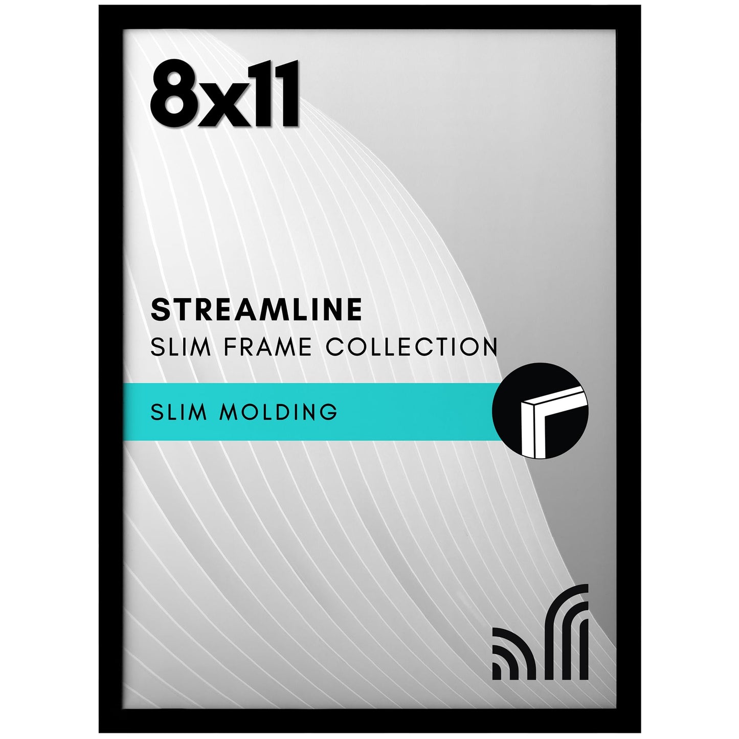 Thin Border Frame No Mat, Shatter-Resistant - Americanflat