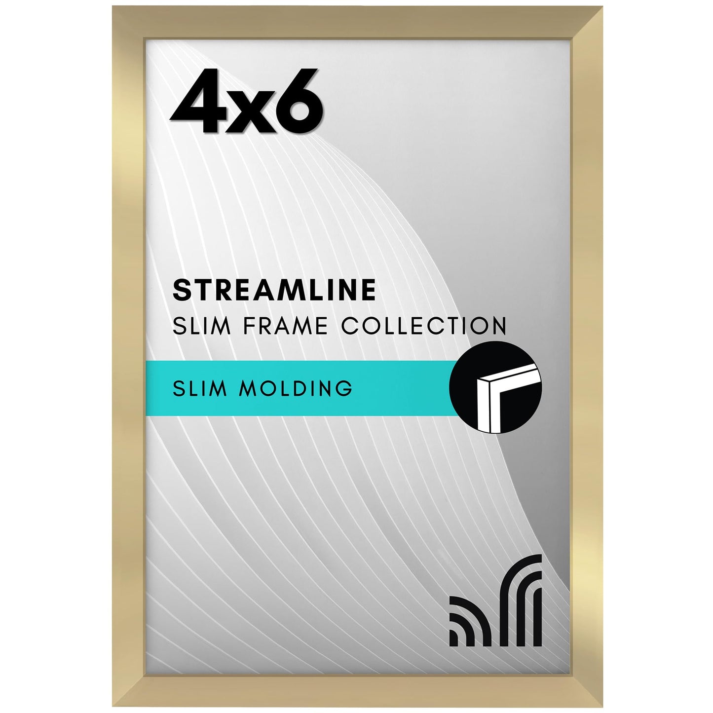 Thin Border Frame No Mat, Shatter-Resistant - Americanflat