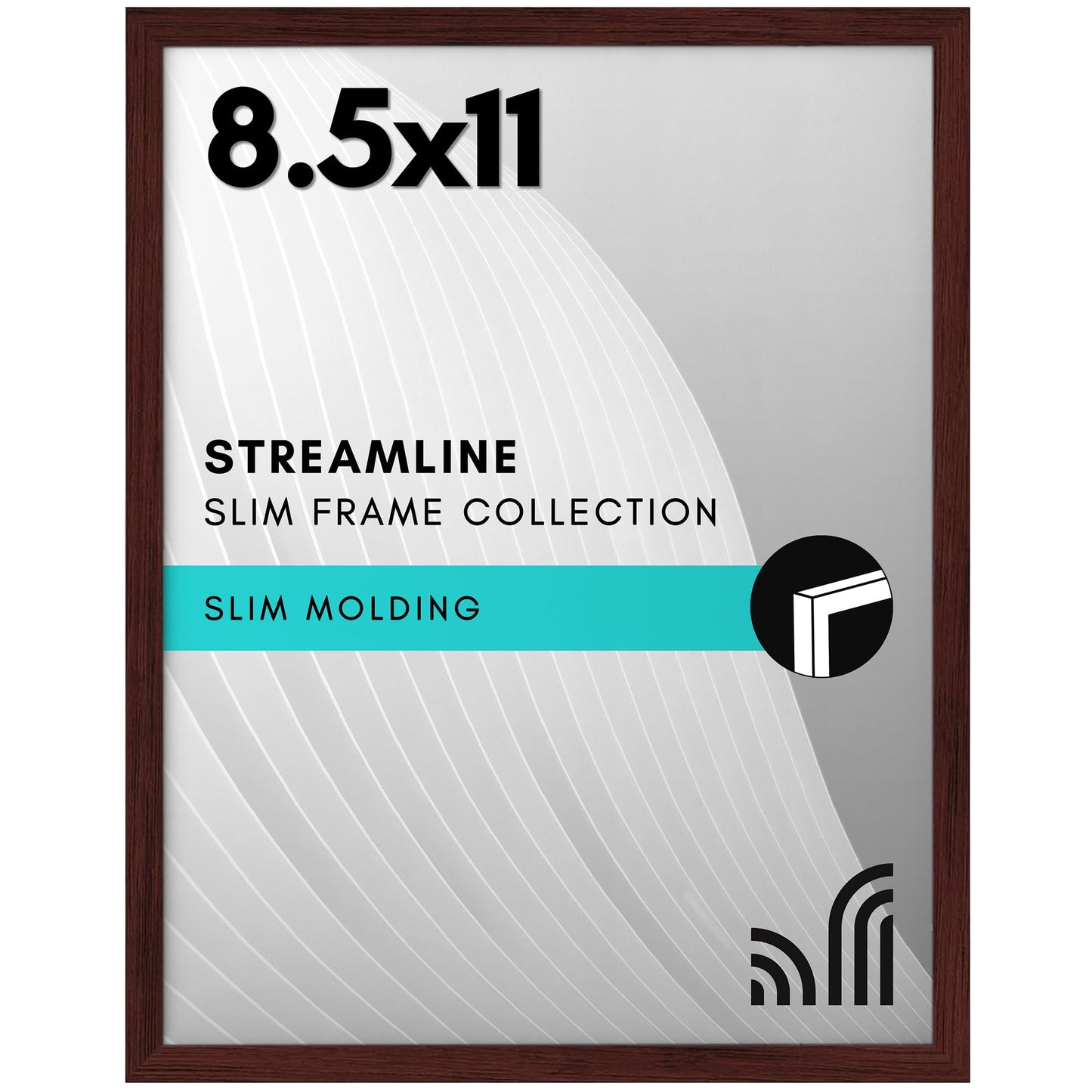 Thin Border Frame No Mat, Shatter-Resistant - Americanflat