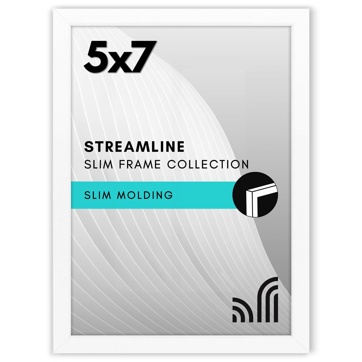 Thin Border Frame No Mat, Shatter-Resistant - Americanflat