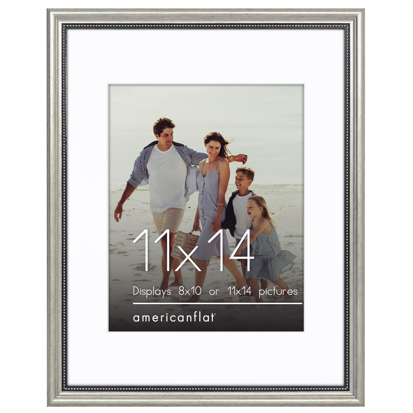 Americanflat Vintage Frames with Mat | Antique-Style Molding
