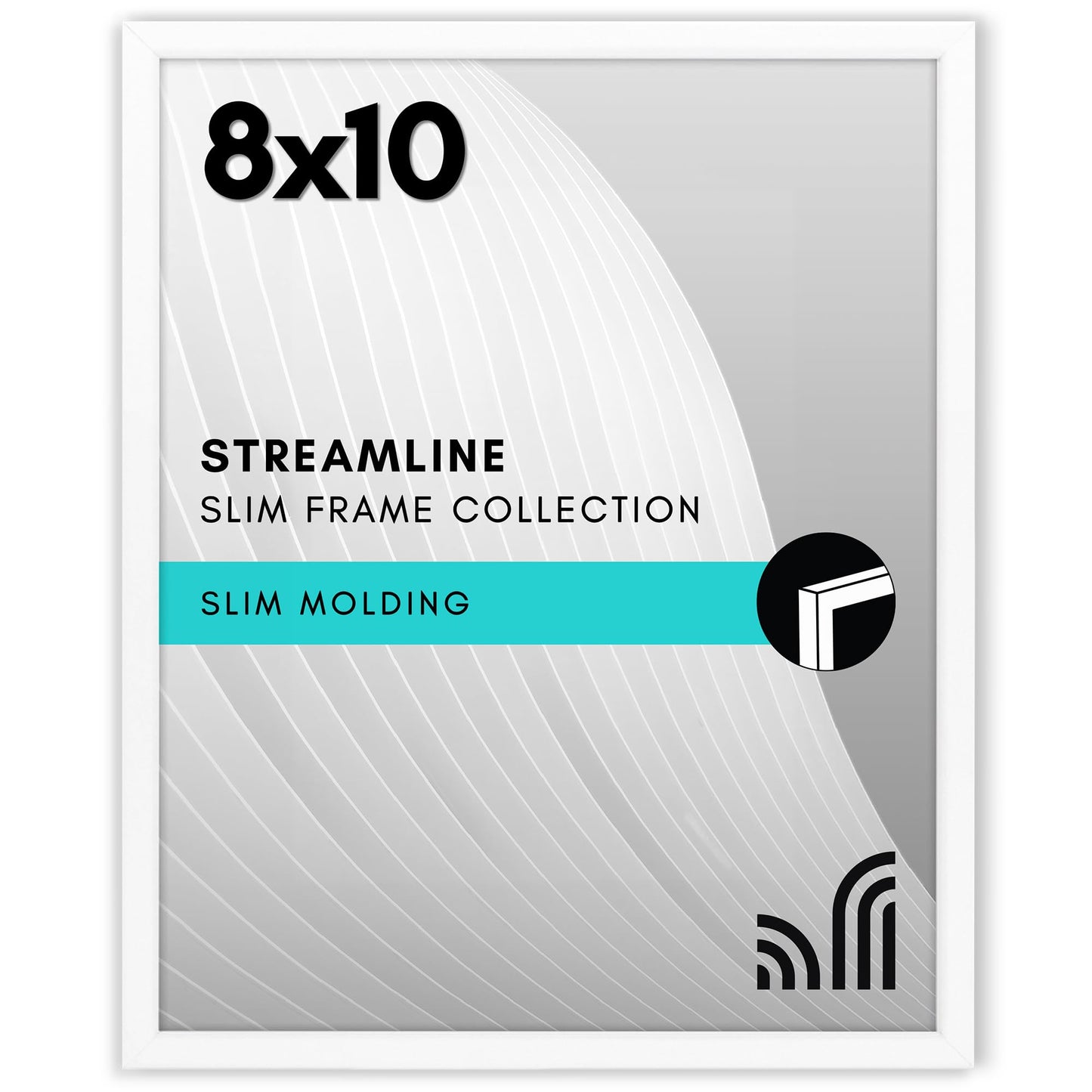 Thin Border Frame No Mat, Shatter-Resistant - Americanflat