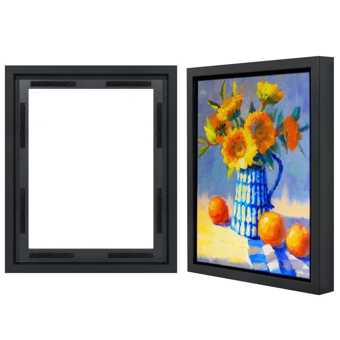 Canvas Floating Frame Without Mat - Americanflat