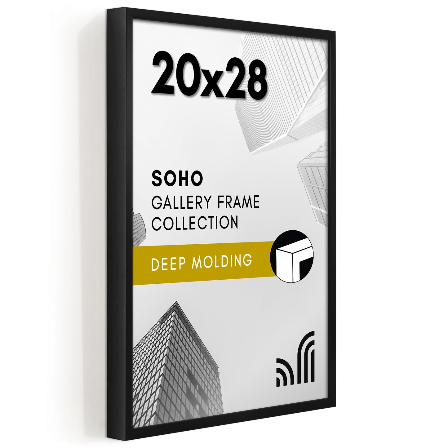 Deep Molding Picture Frame Without Mat - Americanflat