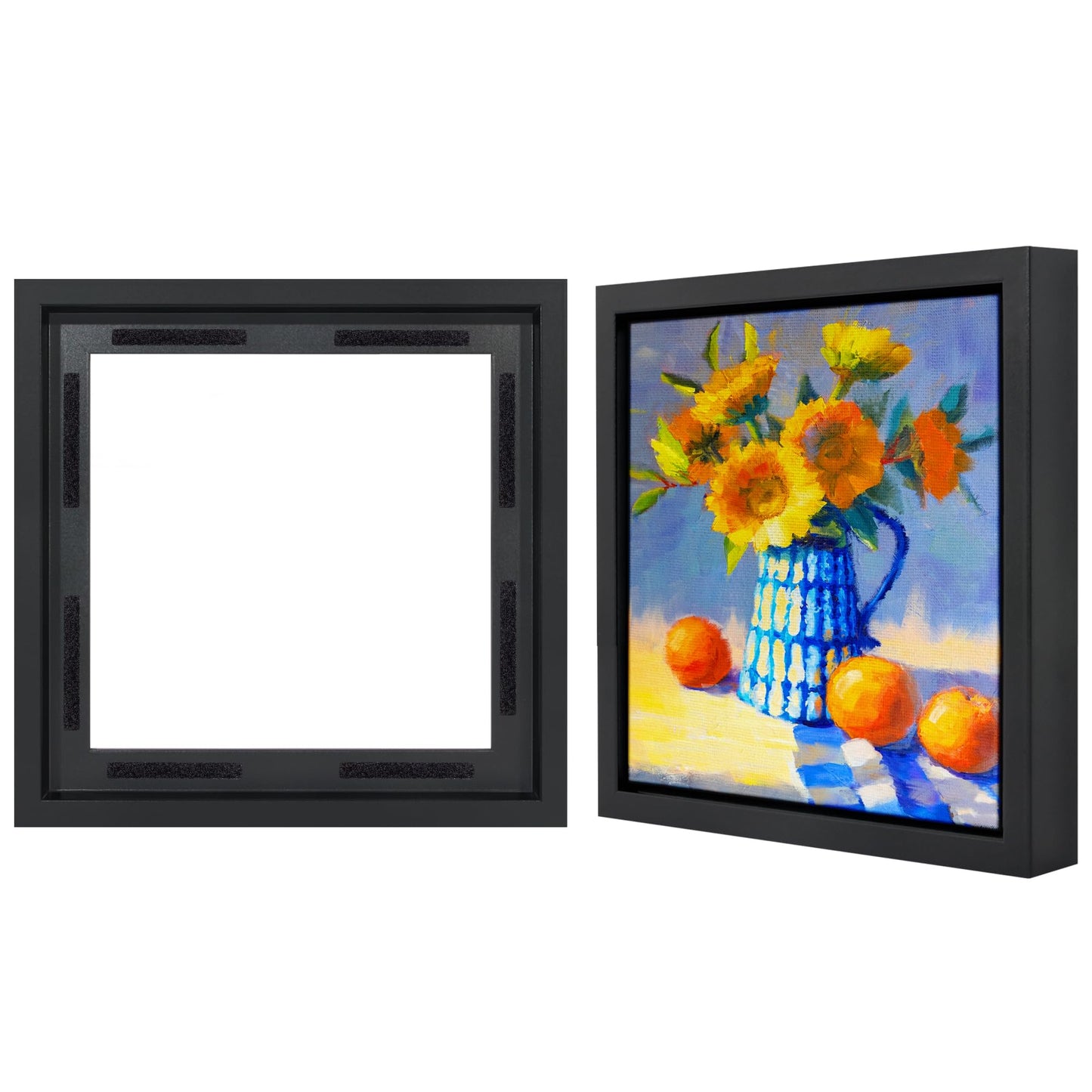 Canvas Floating Frame Without Mat - Americanflat