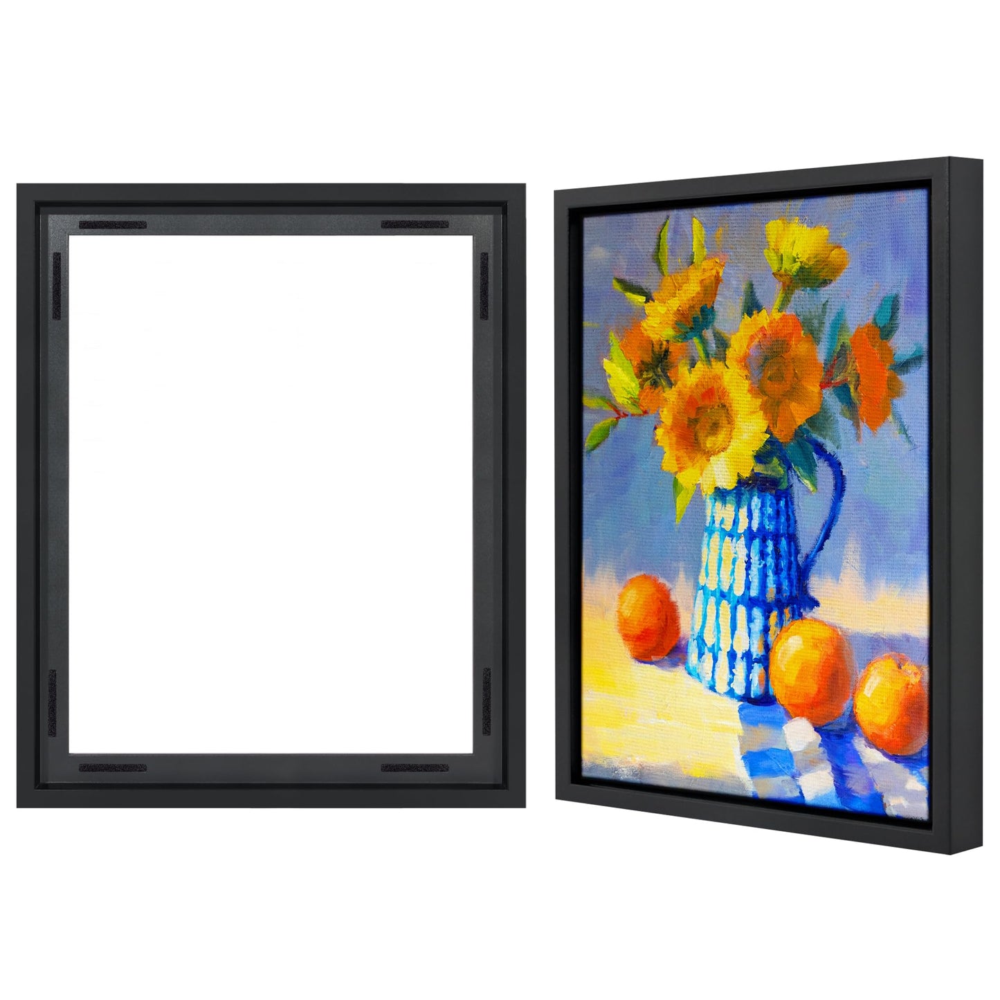 Canvas Floating Frame Without Mat - Americanflat