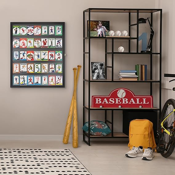 23x31 Baseball Card Display Case | Silhouette Collection
