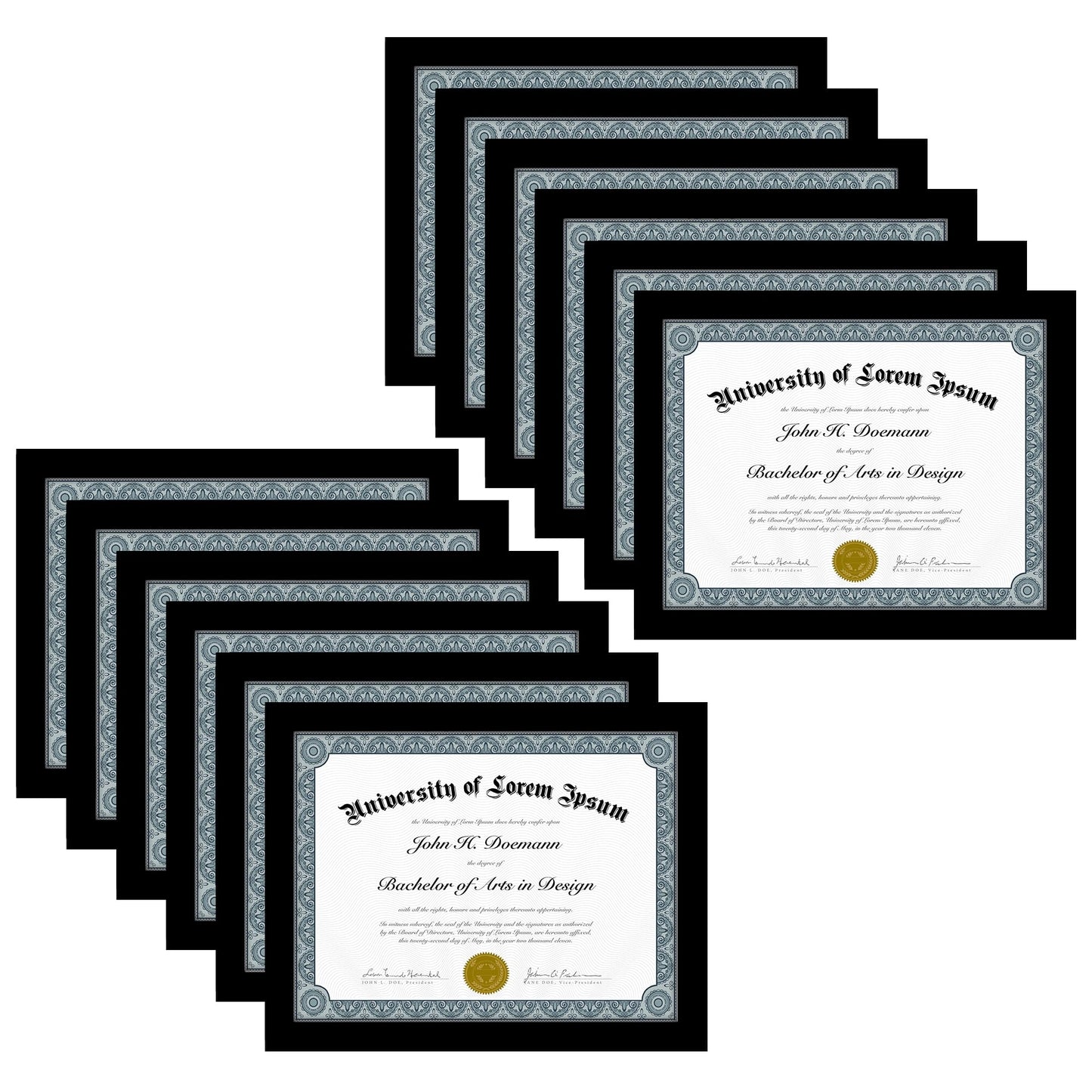 Gallery Wall Picture Frames Set of 12 - Americanflat