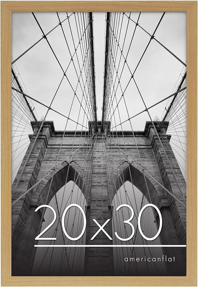 Gallery Poster Frame with Wood Grain Finish | Epic Collection