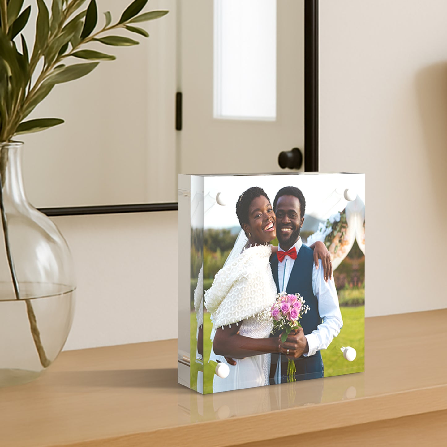 Double-Sided Acrylic Picture Frame | Scratch Resistant