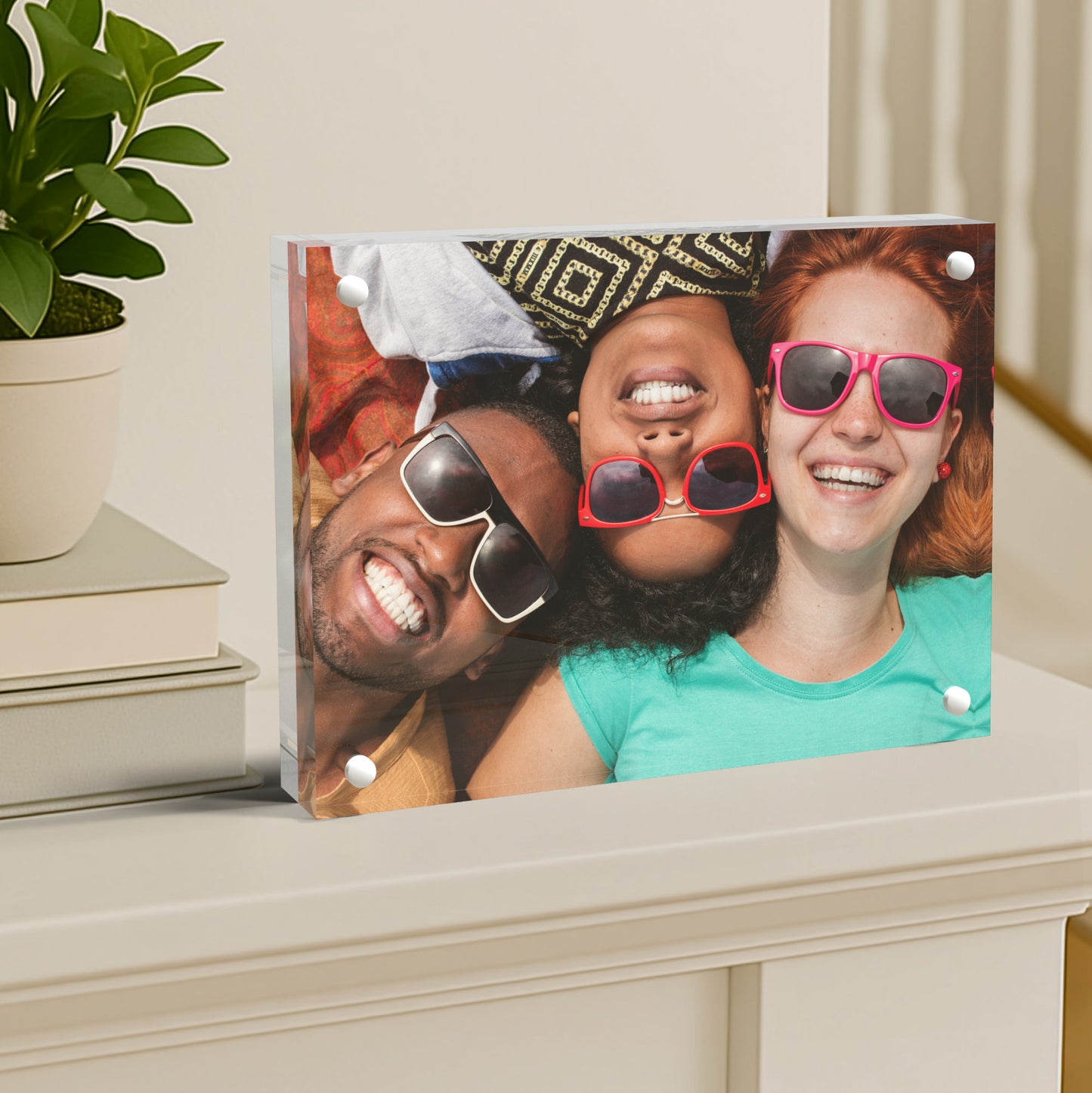 Double-Sided Acrylic Picture Frame | Scratch Resistant