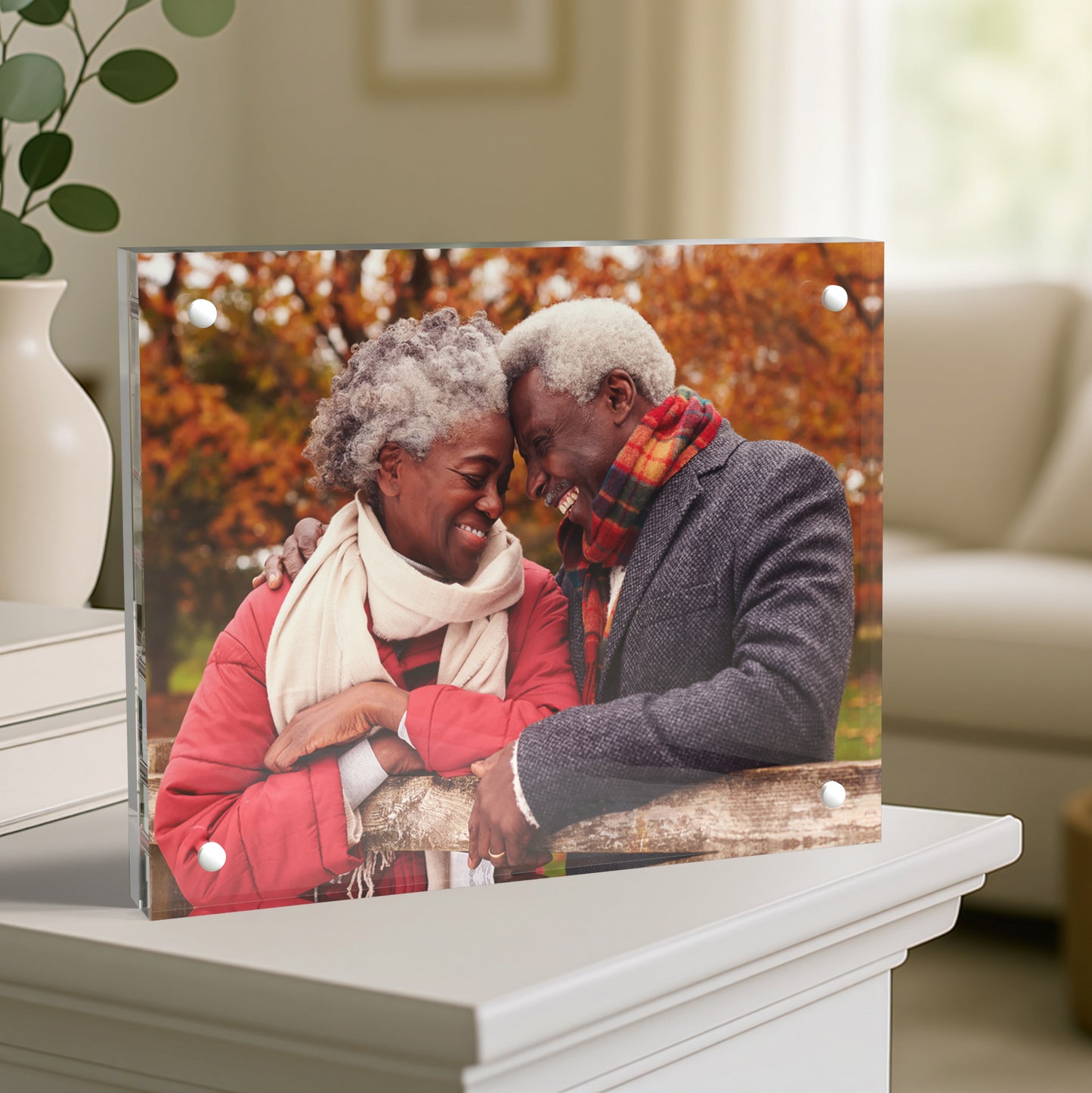 Double-Sided Acrylic Picture Frame | Scratch Resistant