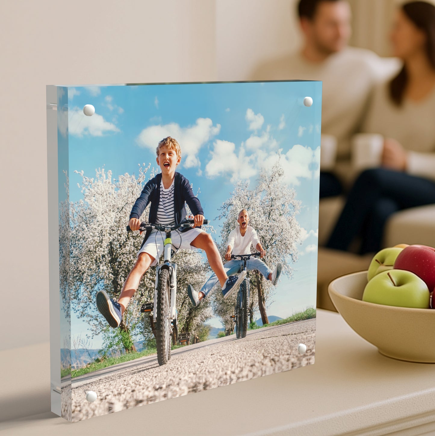 Double-Sided Acrylic Picture Frame | Scratch Resistant
