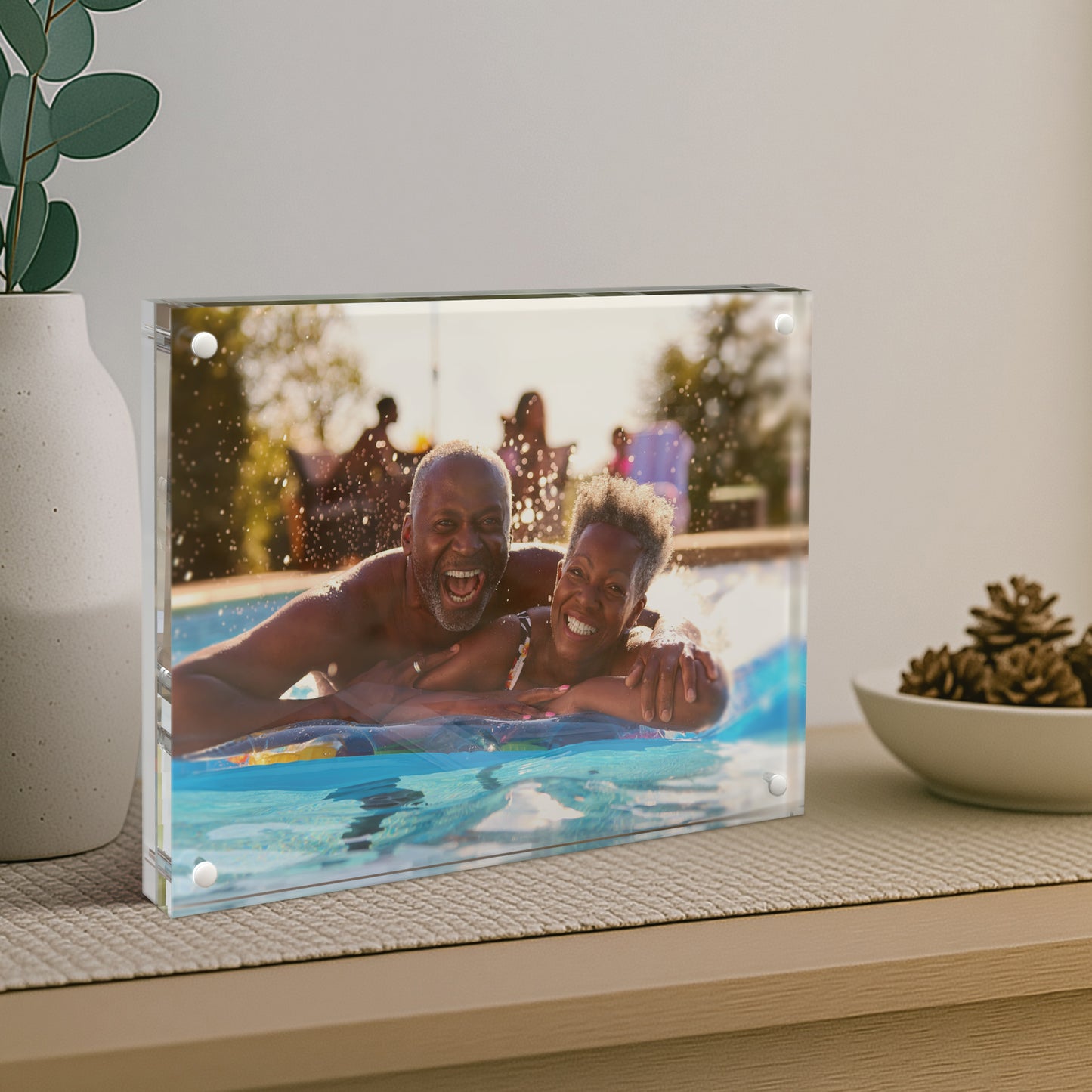 Double-Sided Acrylic Picture Frame | Scratch Resistant