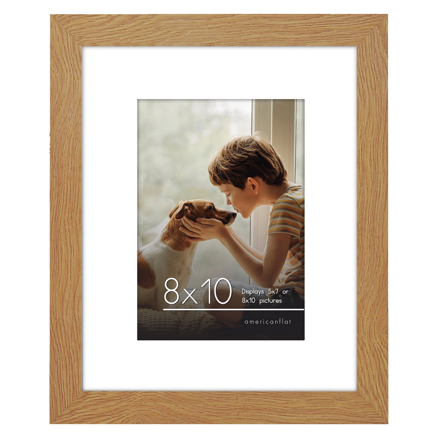 Picture Frame with Mat | Engineered Wood Photo Frame