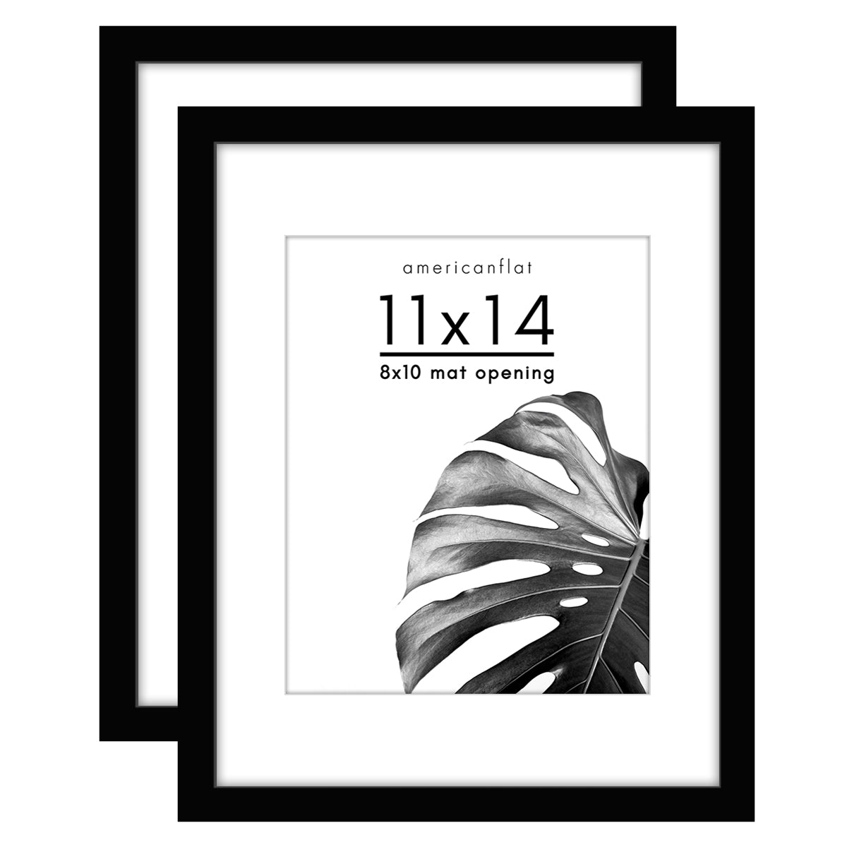Set of 2 - Gallery Picture Frame with Mat | Signature Collection