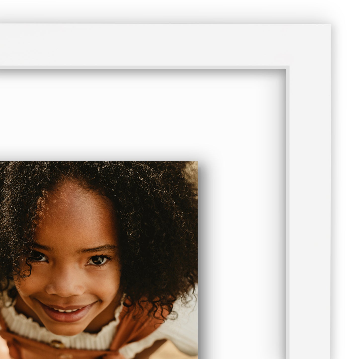 Floating Collage Picture Frame - Displays Two 4x6 | Signature Float Collection