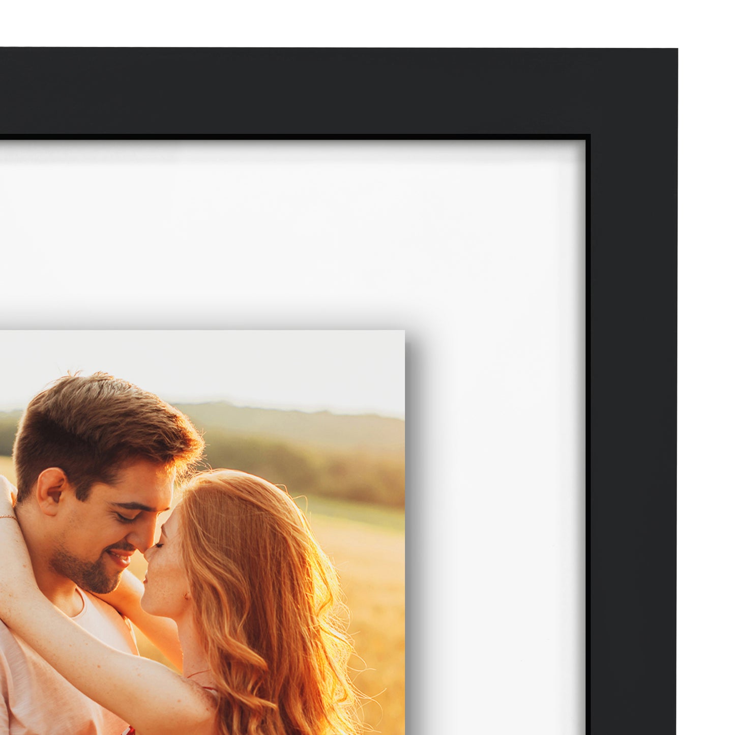 Floating Collage Picture Frame - Displays Two 4x6 | Signature Float Collection