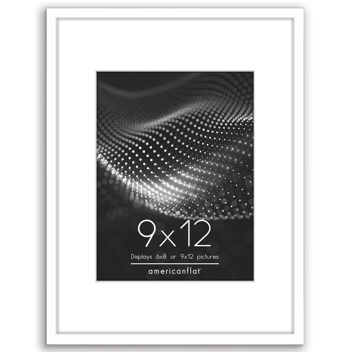 Gallery Picture Frame with Mat | Streamline Collection
