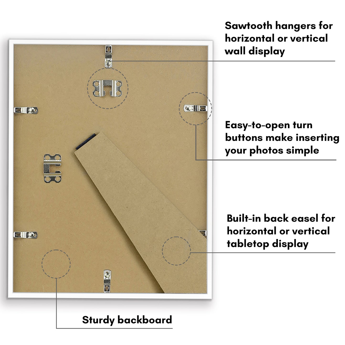 Gallery Picture Frame with Mat | Streamline Collection