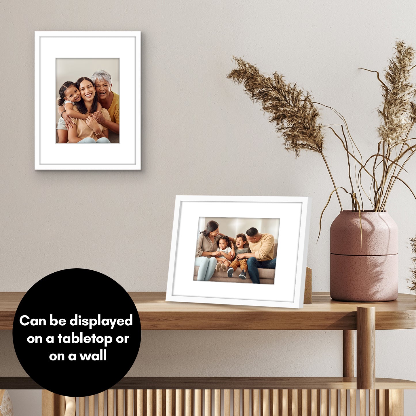Gallery Picture Frame with Mat | Streamline Collection