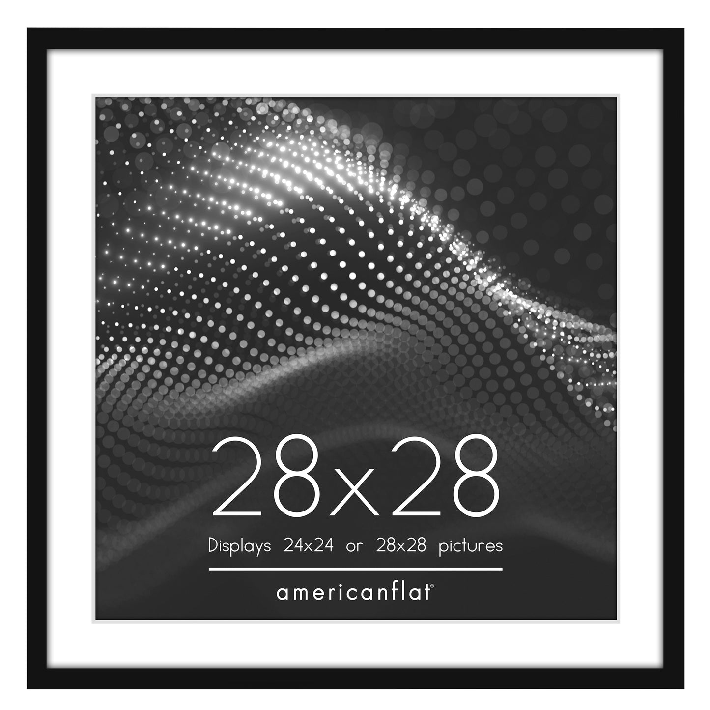 Gallery Picture Frame with Mat | Streamline Collection