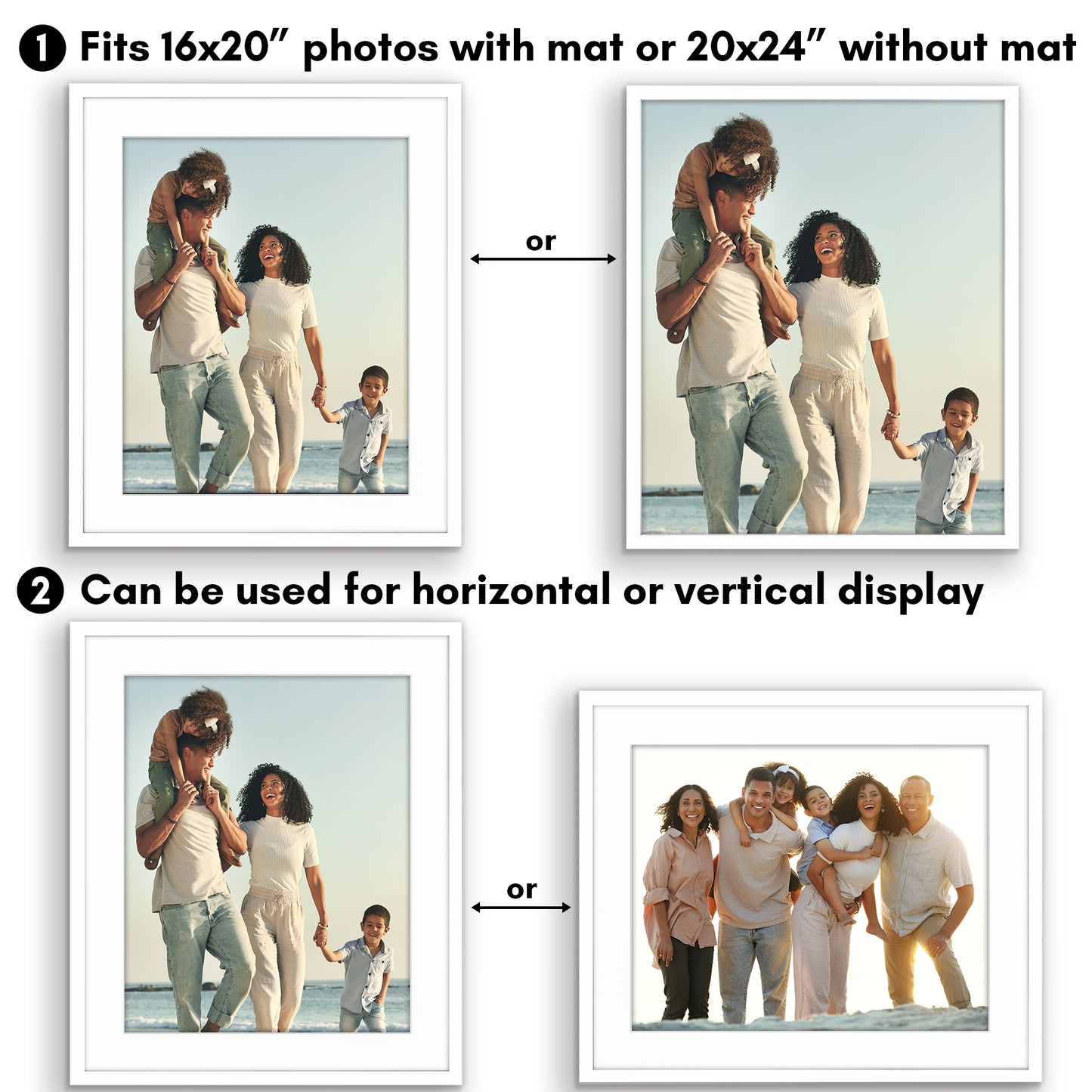 Gallery Picture Frame with Mat | Soho Collection