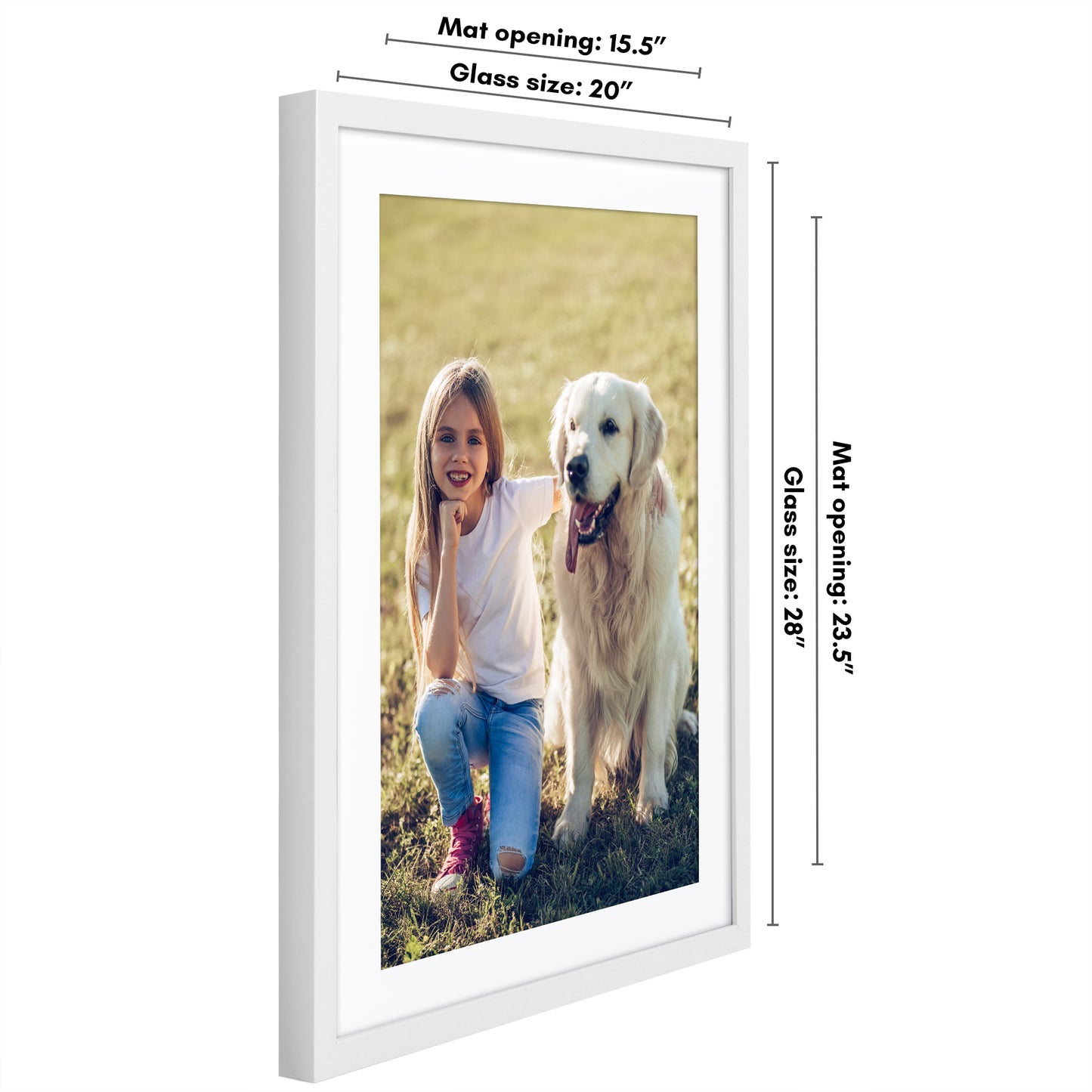 Gallery Picture Frame with Mat | Soho Collection