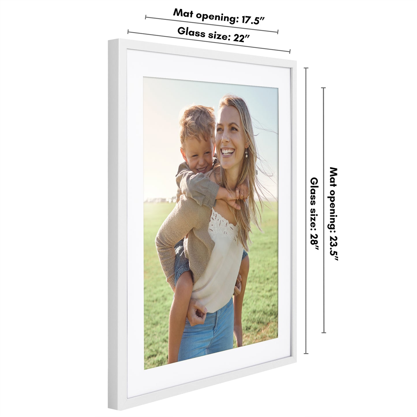 Gallery Picture Frame with Mat | Soho Collection