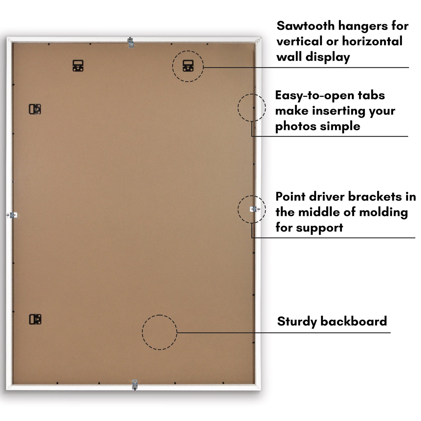 Gallery Picture Frame with Mat | Soho Collection