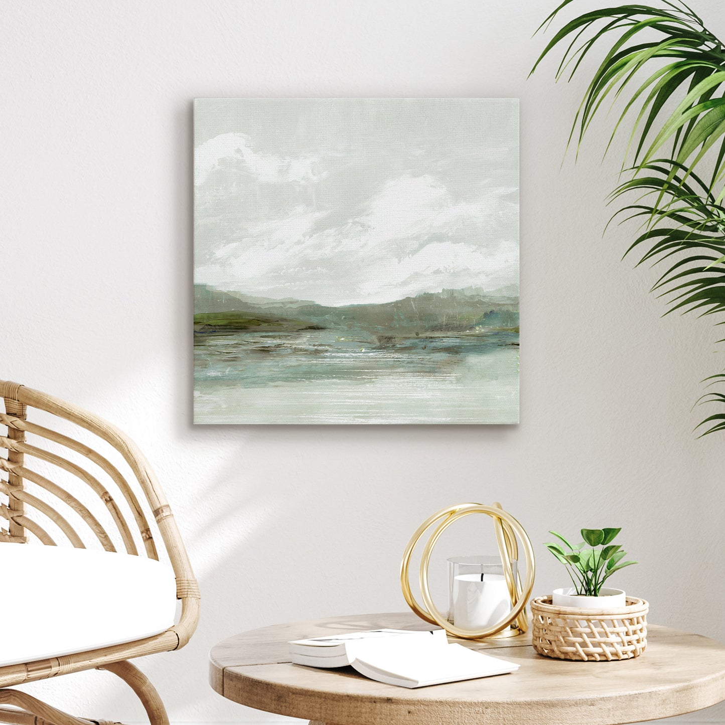 Americanflat Nature-Inspired Canvas Wall Art with Hand-Painted Accents - Gallery Wrap