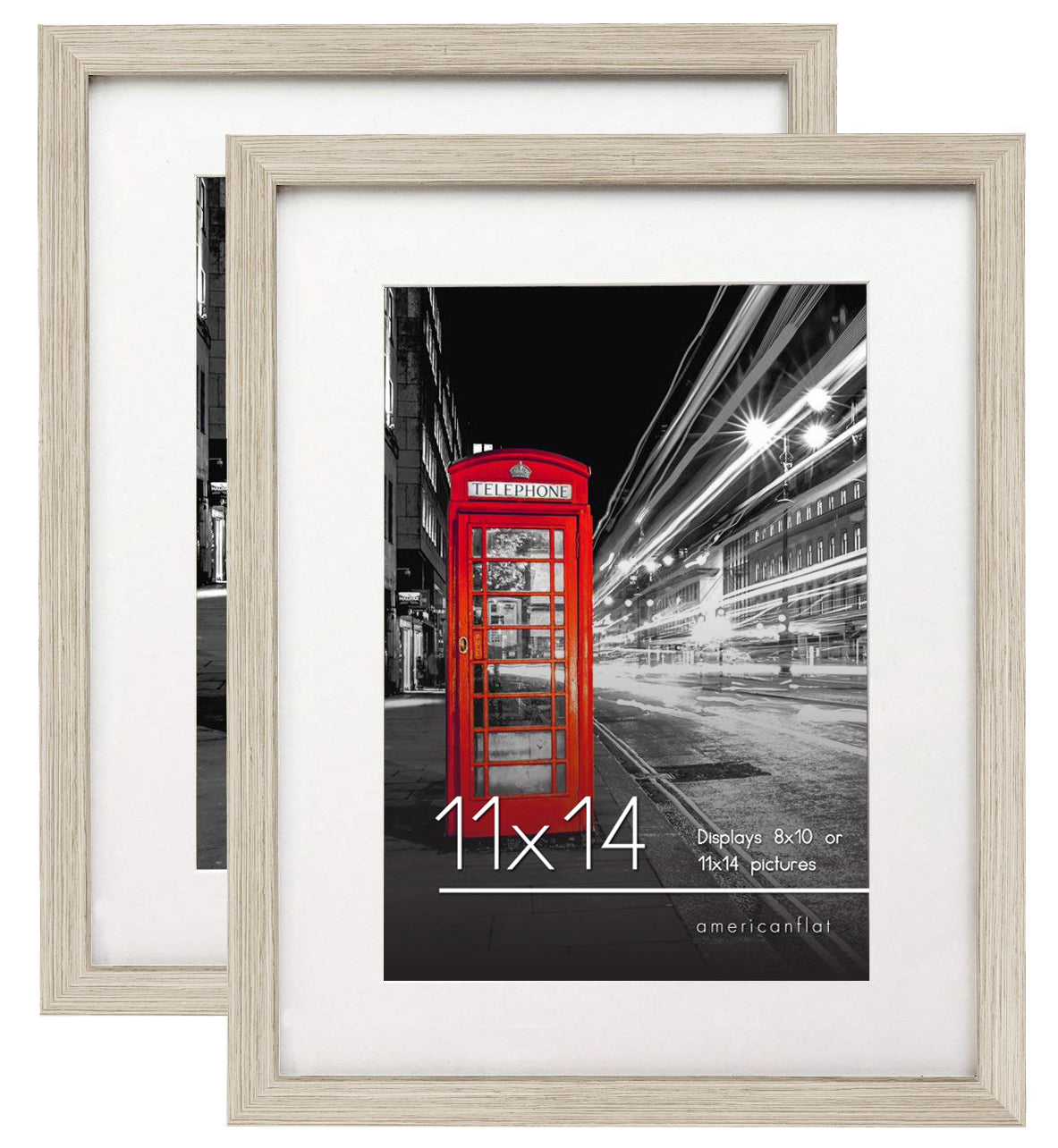 Set of 2 - Gallery Picture Frame with Mat | Signature Collection
