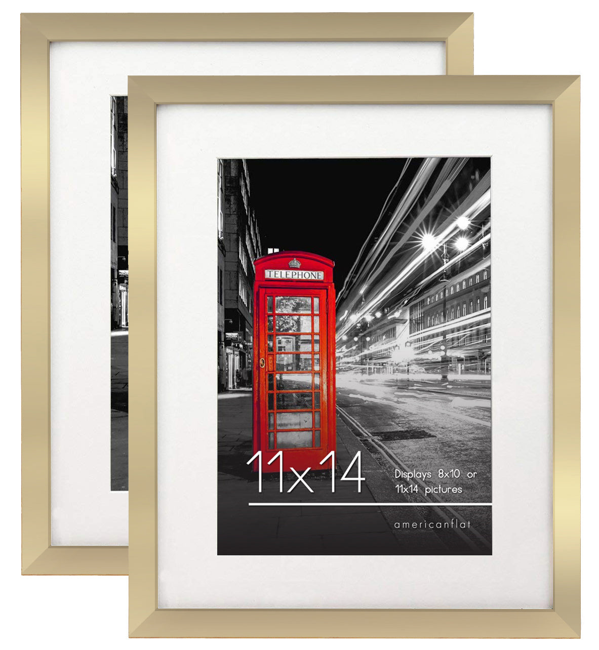 Set of 2 - Gallery Picture Frame with Mat | Signature Collection