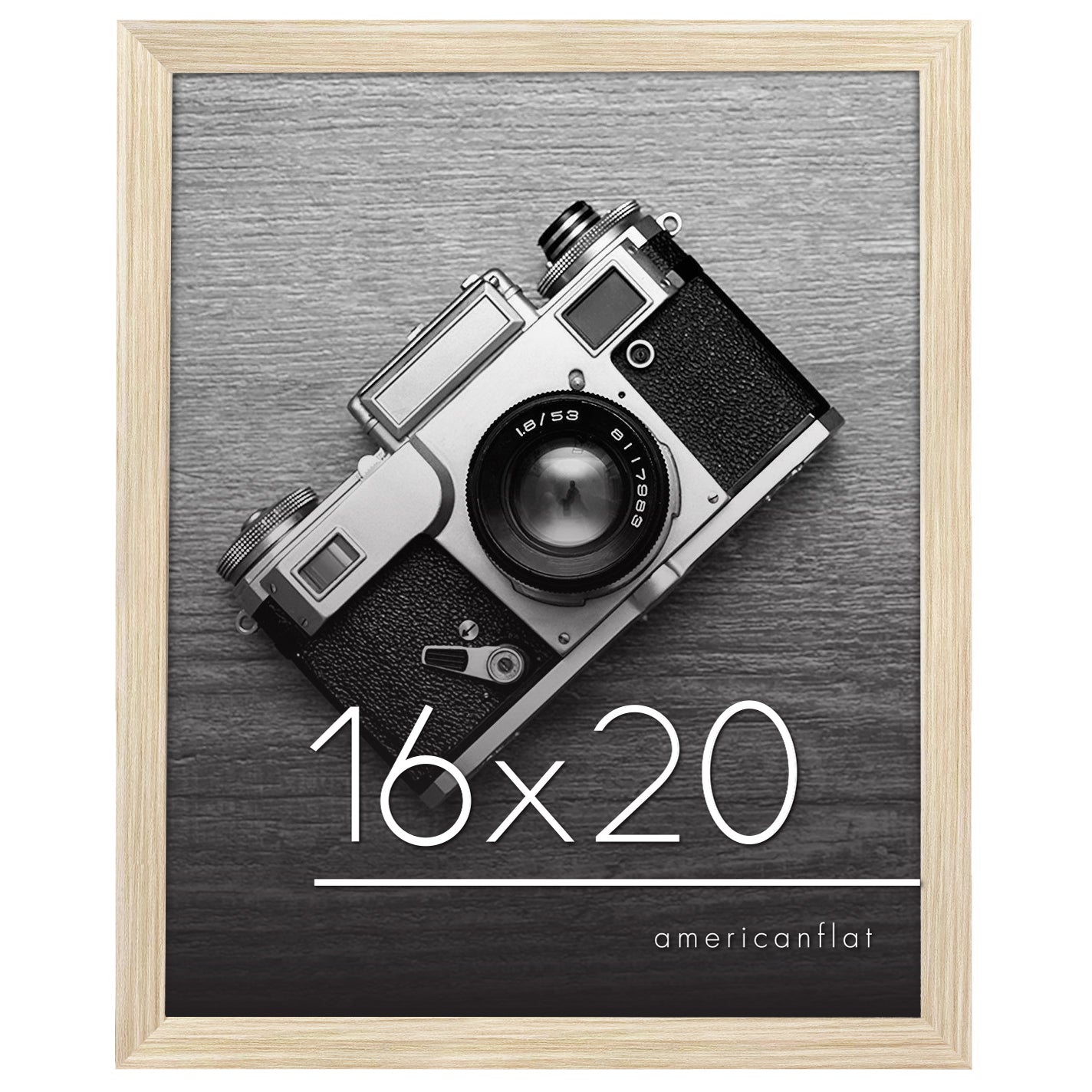 Gallery Poster Frame with Wood Grain Finish | Epic Collection