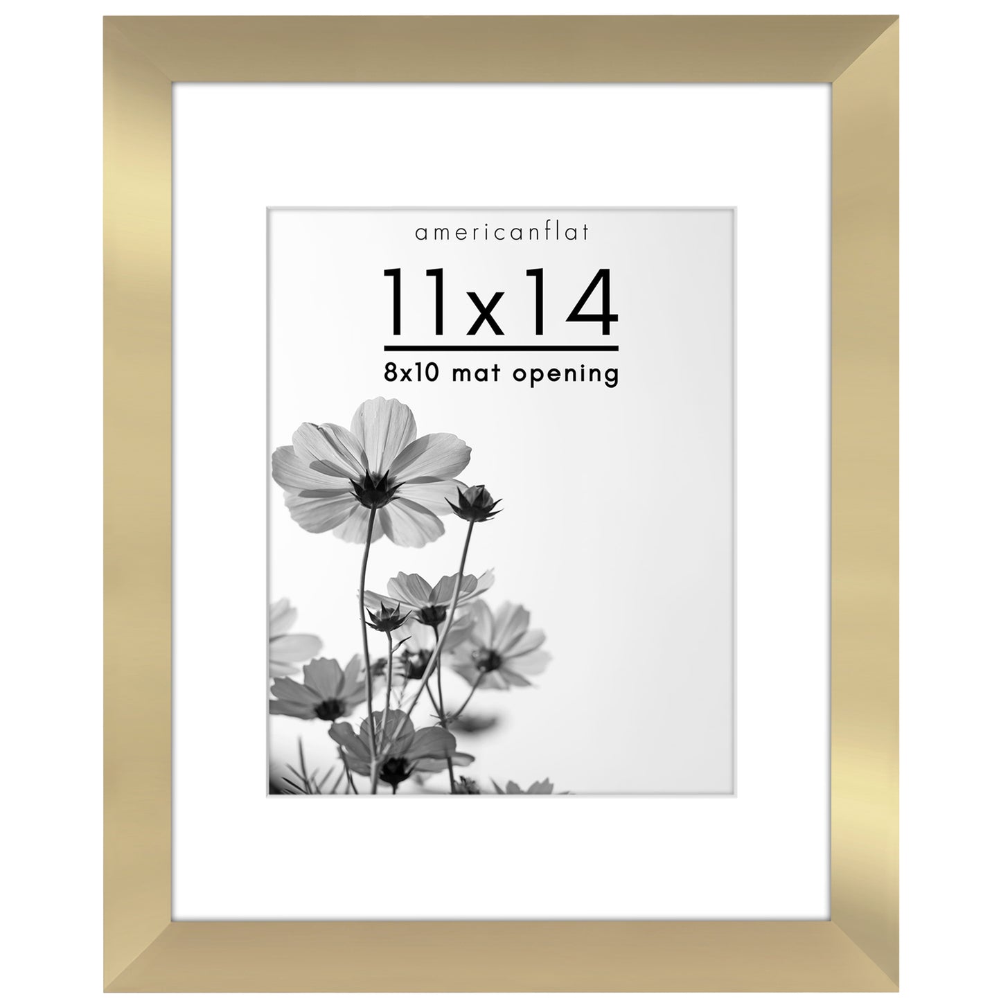 Gallery Picture Frame with Mat | Hudson Collection