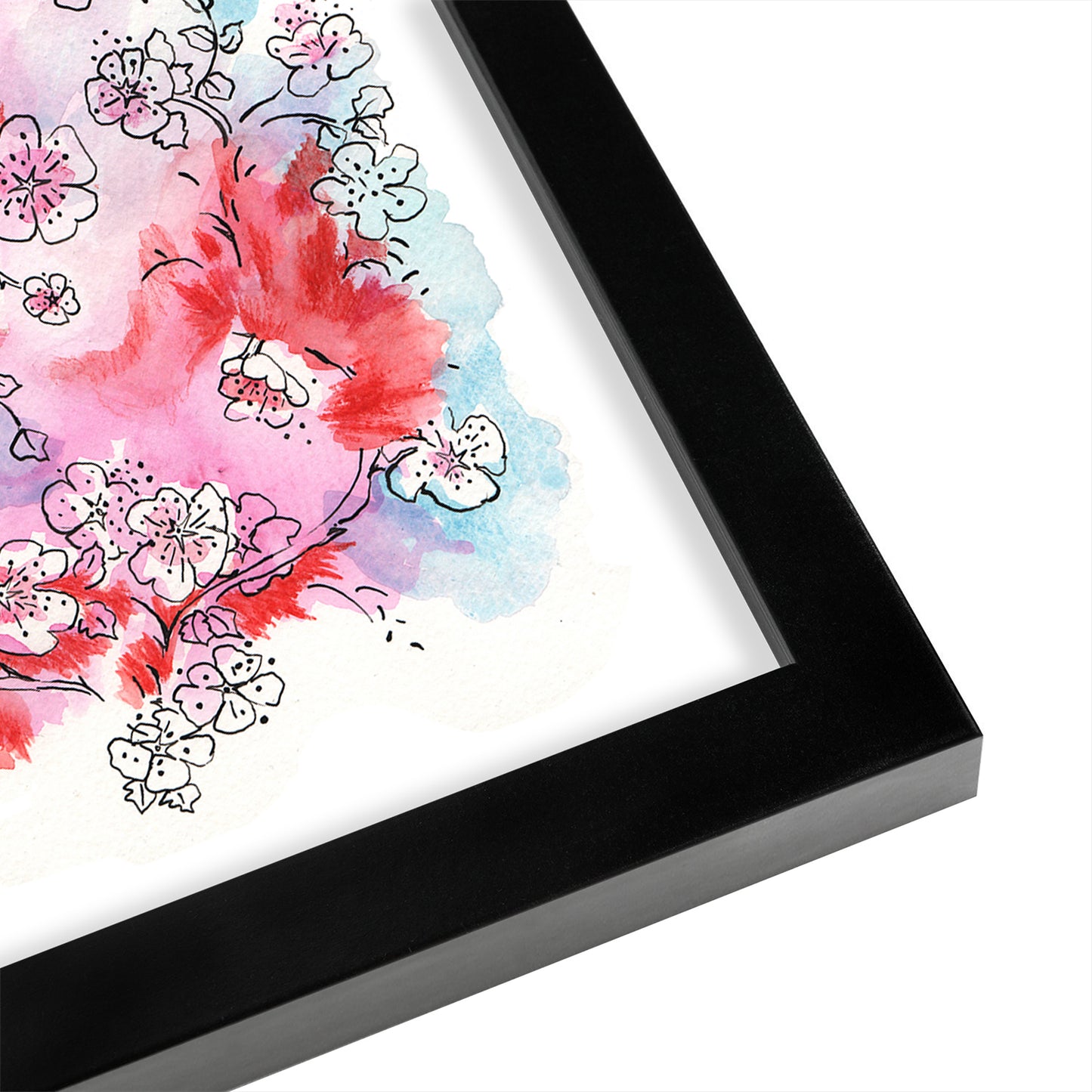 Love In Blossom by Dreamy Me - Framed Print