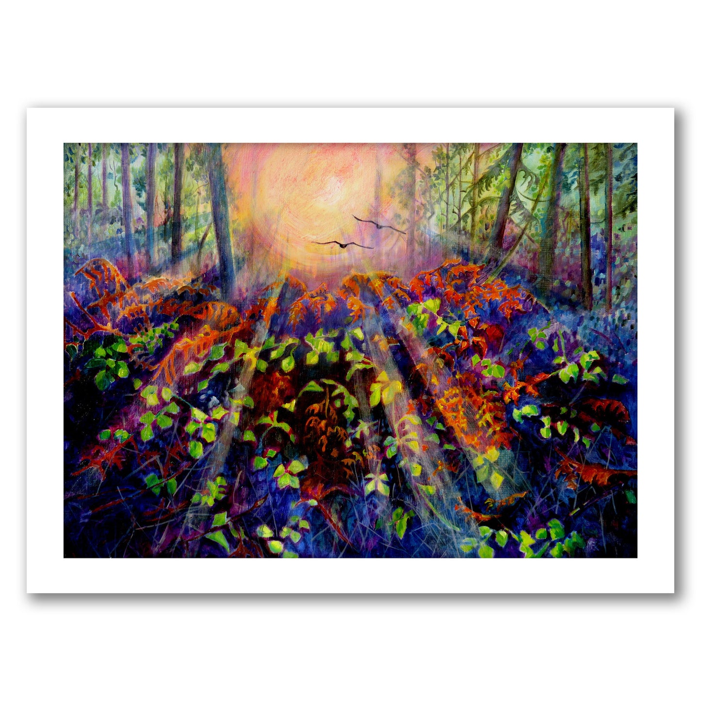 Birds Flying By Mary Kemp - Framed Print