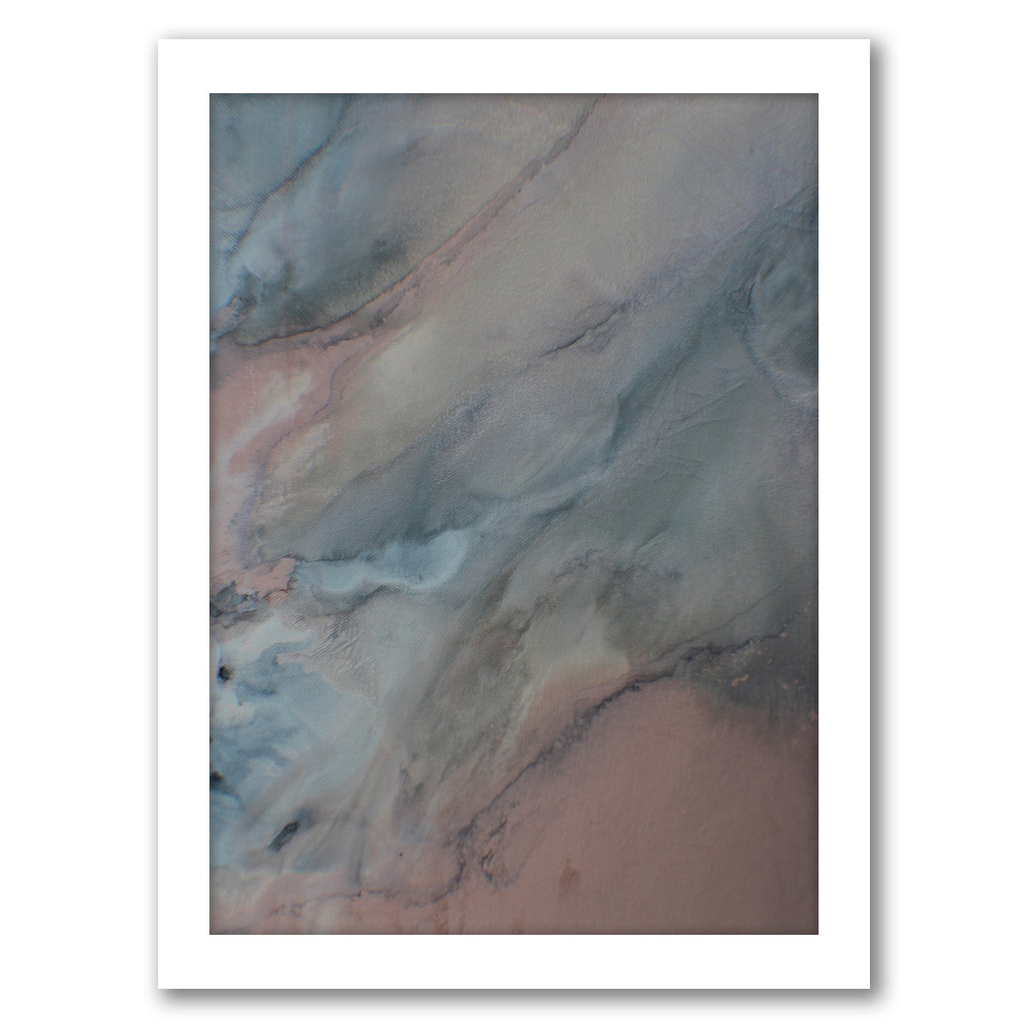Dark Grey by Deb McNaughton - Framed Print