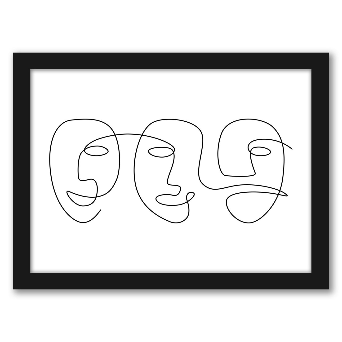 Line Carnival by Explicit Design - Framed Print