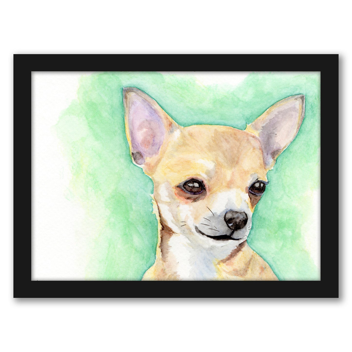 Chihuahua by Allison Gray - Framed Print