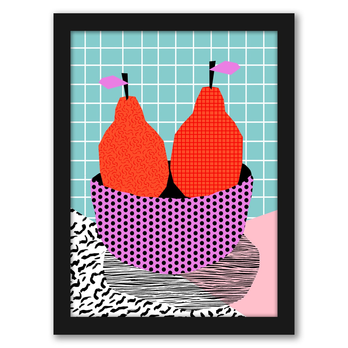 Sprung by Wacka Designs - Framed Print