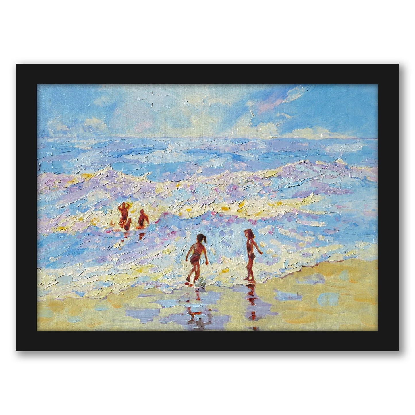 Summer Holiday By Mary Kemp - Framed Print