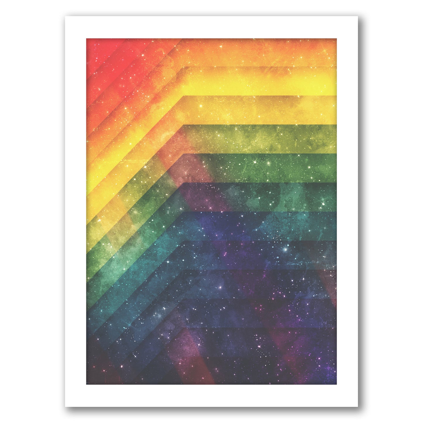 Time And Space by Tracie Andrews - Framed Print
